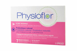 PHYSIOFLOR Probiotique Naturel 7 Gélules vaginales
