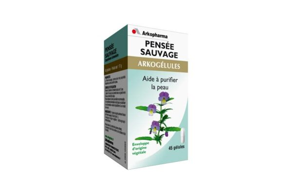 ARKOPHARMA Arkogélules Purificateur de la Peau Pensée Sauvage 45 gélules