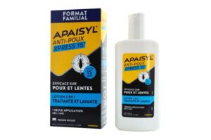 APAISYL XPRESS 15' LOTION anti-poux et lentes Traitante et Lavante 200 ml + peigne