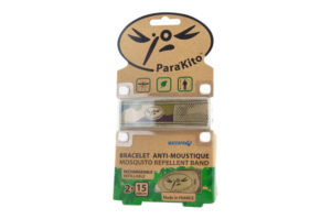 PARA'KITO Bracelet anti-moustiques Camouflage + 2 recharges