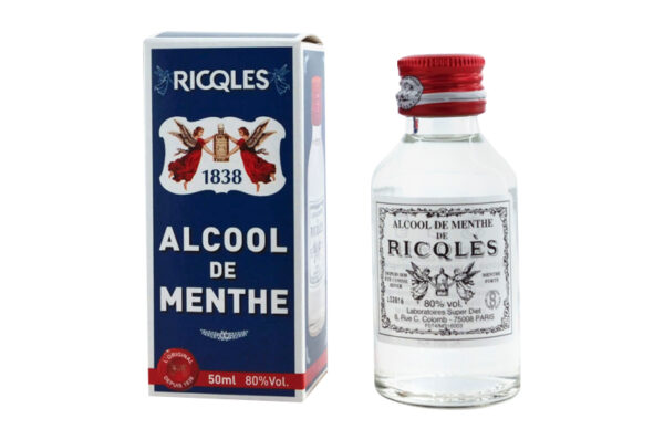 RICQLES Alcool de menthe 80% vol 50 ml