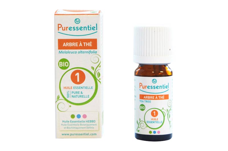 Huile essentielle Tea Tree bio Puressentiel - flacon compte-goutte de 30 ml