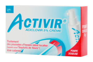 ACTIVIR 5% pompe doseuse tube 2 g