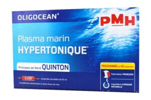 OLIGOCEAN PMH Plasma Marin Hypertonique 2 x 20 ampoules de 10 ml