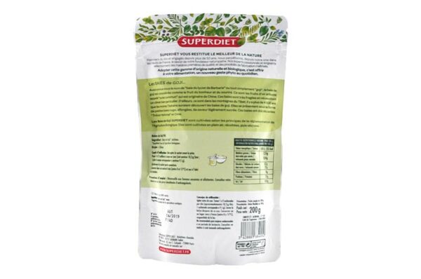 SUPER DIET BAIES DE GOJI 200 gr – Image 2