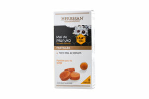 HERBESAN Miel de Manuka IAA 10+ 8 pastilles gorges