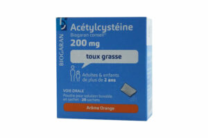 ACETYLCYSTEINE BIOGARAN 200 mg 20 sachets