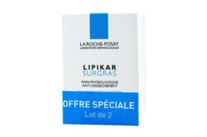 LA ROCHE-POSAY LIPIKAR surgras pain anti-dessèchement lot de 2