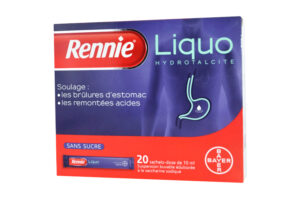 RENNIE LIQUO sans sucre 20 sachets dose de 10 ml