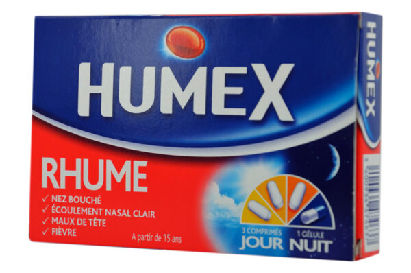 HUMEX RHUME jour et nuit 12 comprimés et 4 gélules