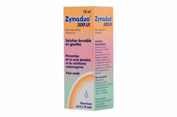 ZYMADUO 300 UI gouttes flacon 12 ml