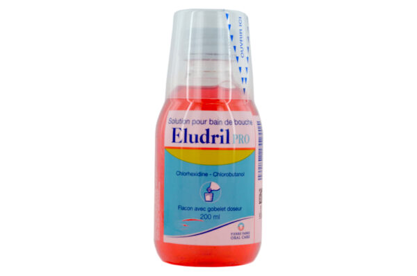 ELUDRIL PRO bain de bouche 200 ml + gobelet doseur