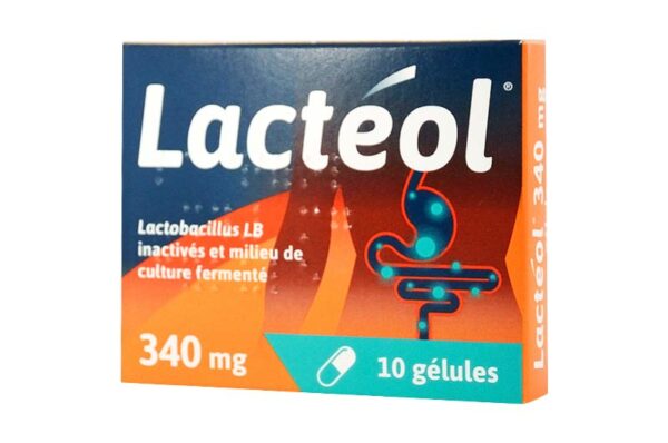 LACTEOL 340 mg boîte de 10 gélules