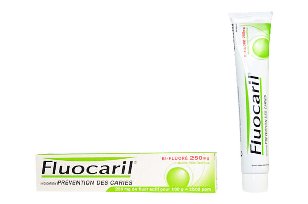 FLUOCARIL BI-FLUORE 250 mg menthe pâte tube 75 ml