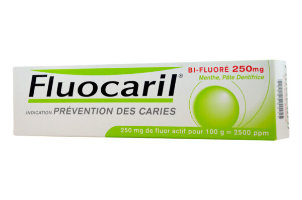 FLUOCARIL BI-FLUORE 250 mg pâte menthe tube 125 ml
