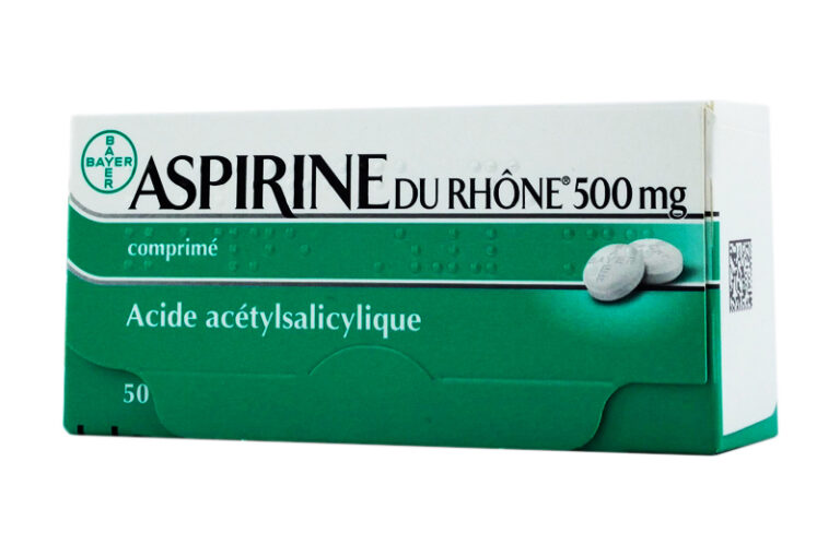 ASPIRINE DU RHONE 500 mg boîte de 50