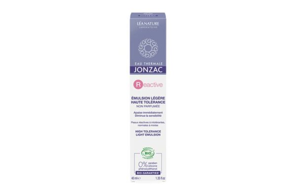 JONZAC Reactive Emulsion Légère Haute Tolérance 40 ml