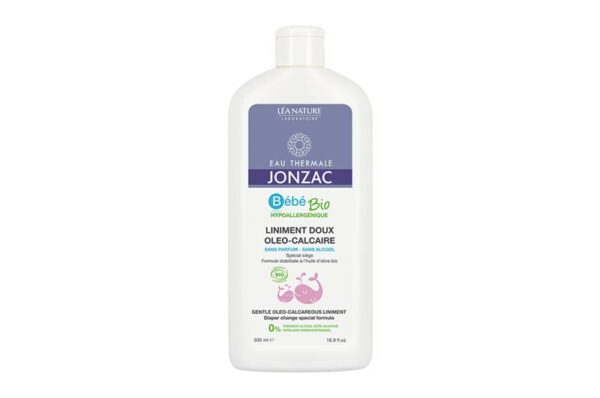 JONZAC Bébé Liniment Doux Oléo-Calcaire 500 ml
