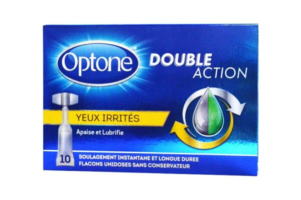 OPTONE double action yeux irrités 10x0,5ml