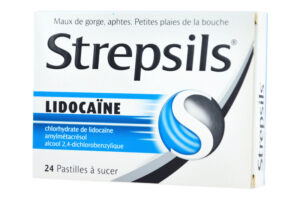 STREPSILS lidocaïne 24 pastilles