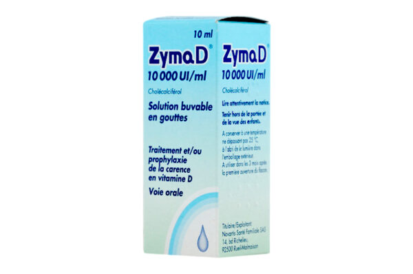 ZYMAD 10 000 UI/ml gouttes buvables flacon 10 ml