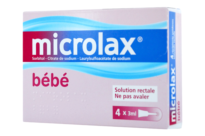 MICROLAX bébé solution rectale boîte de 4 - Pharma-Médicaments.com