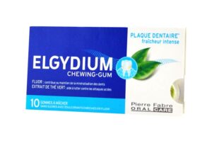 ELGYDIUM CHEWING-GUM Plaque dentaire fraîcheur intense 10 gommes