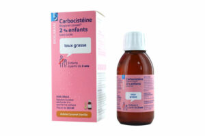 CARBOCISTEINE BIOGARAN 2% enfants sans sucre flacon 125 ml