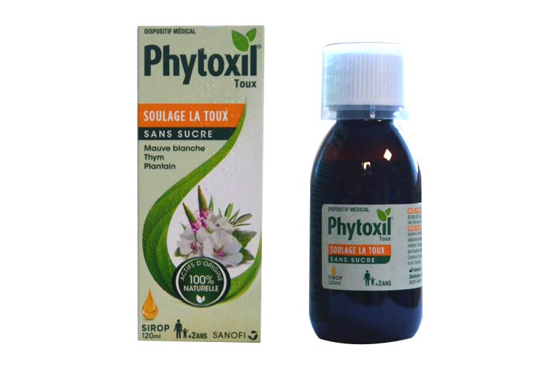 Phytoxil Sirop pour la gorge - Toux sèche et d'irritation