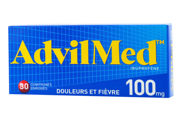 ADVIL MED 100 mg 30 comprimés