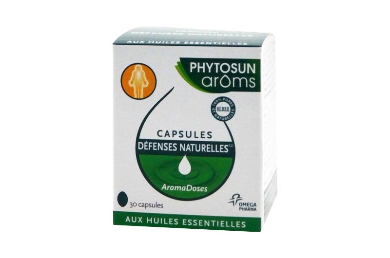 Phytosun Arôms AromaDoses Nez Et Gorge 30 Capsules