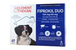 FIPROKIL DUO Chien 10 – 20 kg 4 pipettes 1,34 ml