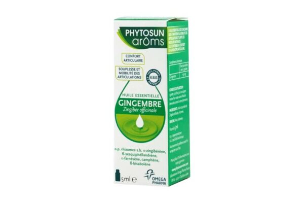 PHYTOSUN Huile essentielle Gingembre 5 ml