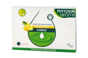 PHYTOSUN Gorge Arôme Citron 24 pastilles