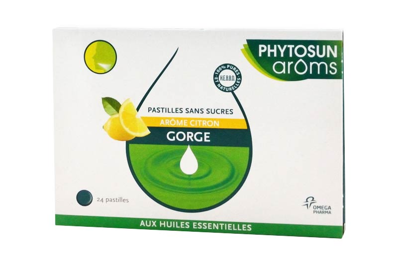 Gommes gorge  PHYTOSUN arôms