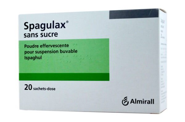 SPAGULAX  poudre effervescente sans sucre 20 sachets-dose