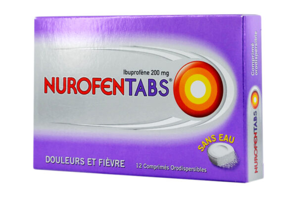 NUROFENTABS 200 mg boîte de 12 comprimés