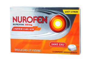 NUROFEN 200 mg Orodispersible goût citron 12 comprimés