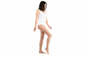 Sigvaris Styles Transparent Bas-Autofixants PO de contention femme classe 2