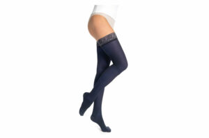 Sigvaris Essentiel Semi-Transparent Bas-Autofixants de contention femme classe 2