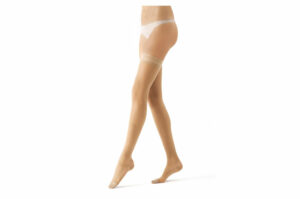Sigvaris Dynaven Transparent Bas-Autofixants de contention femme classe 2