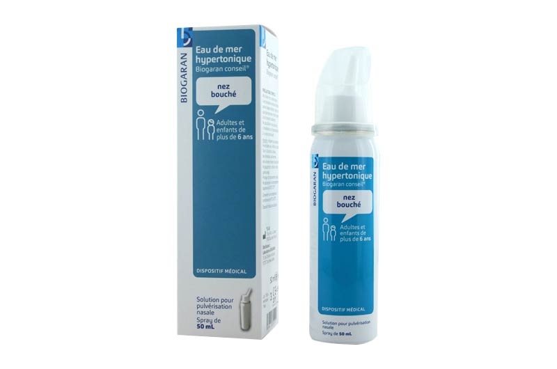 Eau de Mer BIOGARAN Spray 50 ml - Pharma-Médicaments.com