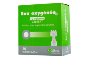 EAU OXYGENEE 10 Vol 10 doses de 10 ml