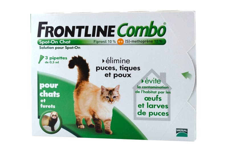 FRONTLINE  Protège chiens et chats des puces et tiques