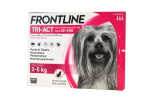 FRONTLINE TRI-ACT 2-5 kg XS 3 pipettes