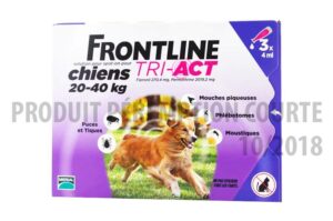 FRONTLINE TRI-ACT 20-40 kg M 3 pipettes