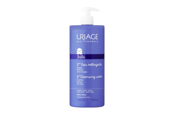 URIAGE 1 ère Eau Nettoyante flacon pompe 1 L