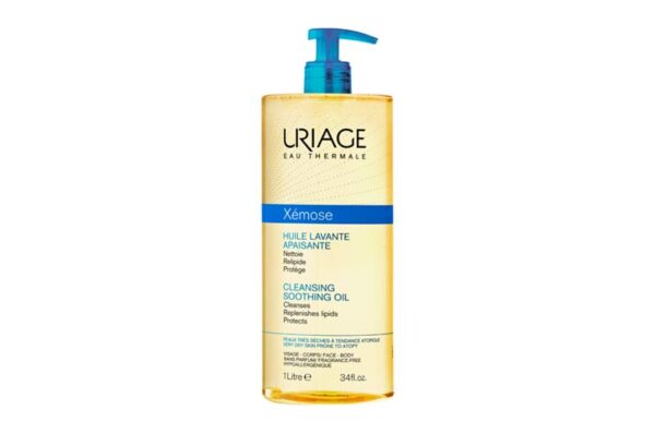 URIAGE EMOSE Huile Lavante Apaisante flacon pompe 1 L