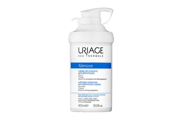 URIAGE XEMOSE Crème Relipidante flacon airless 400 ml