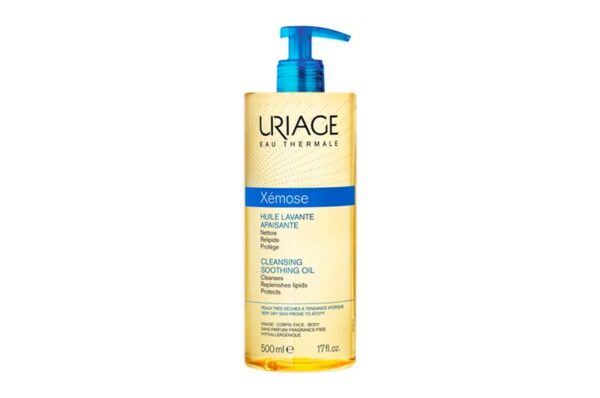 URIAGE EMOSE Huile Lavante Apaisante flacon pompe 500 ml